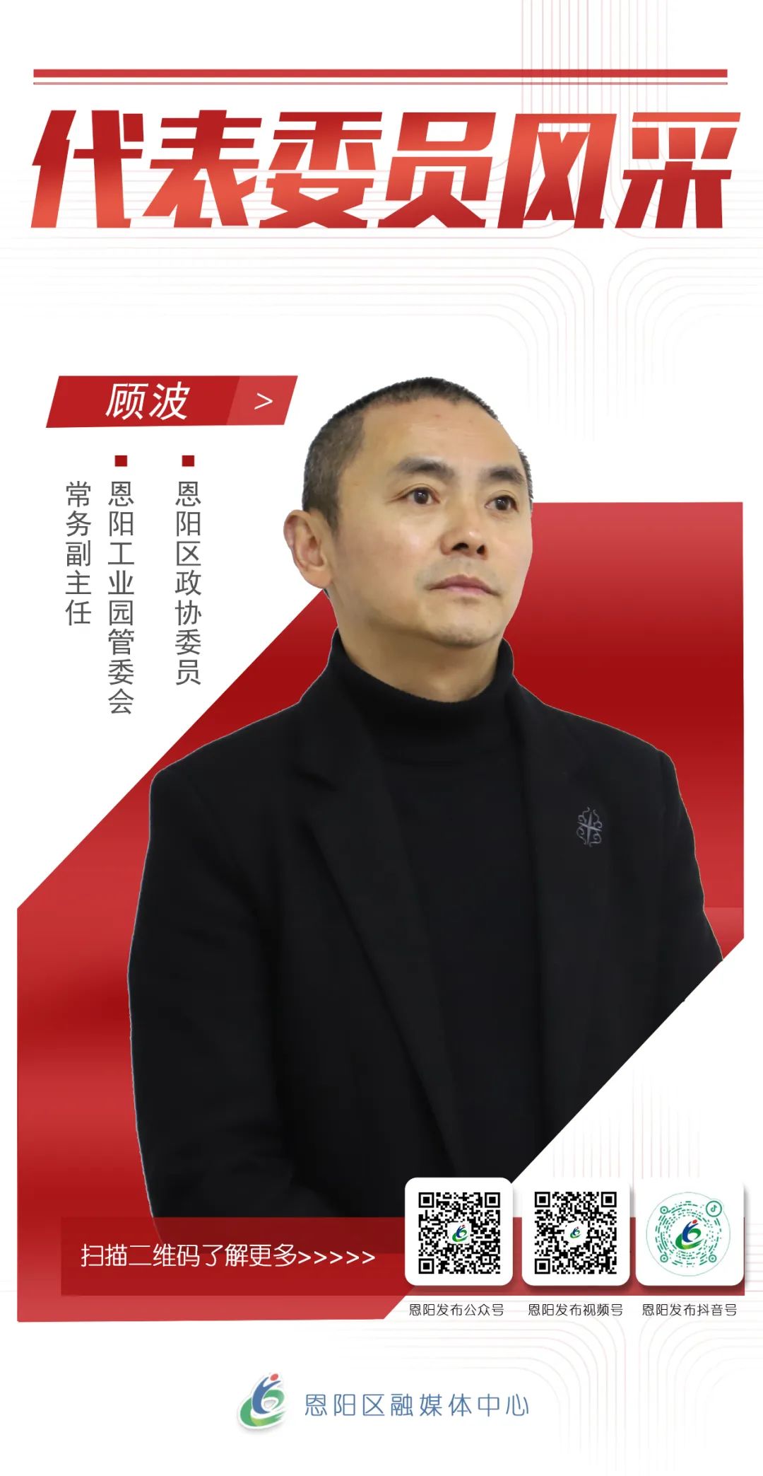 【代表委员风采】区政协委员顾波：服务企业显担当 履职尽责促发展